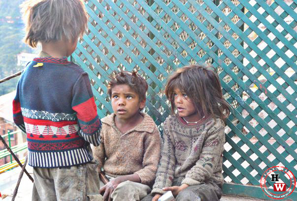 street kids in shimla