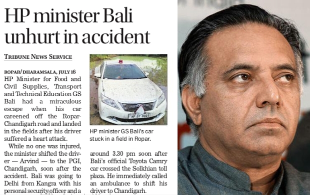 GS Bali car accident