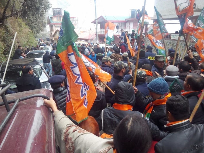Shimla BJP & Youth Congress clash – who started it 3