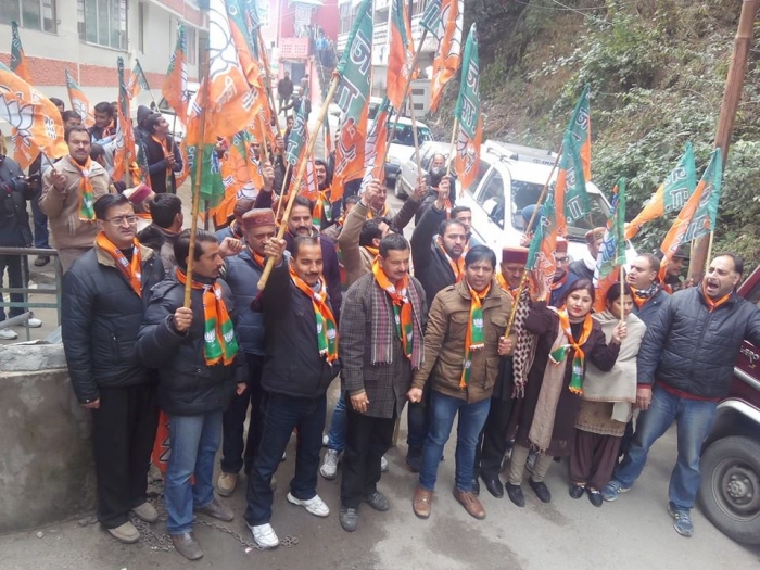 Shimla BJP & Youth Congress clash – who started it 5