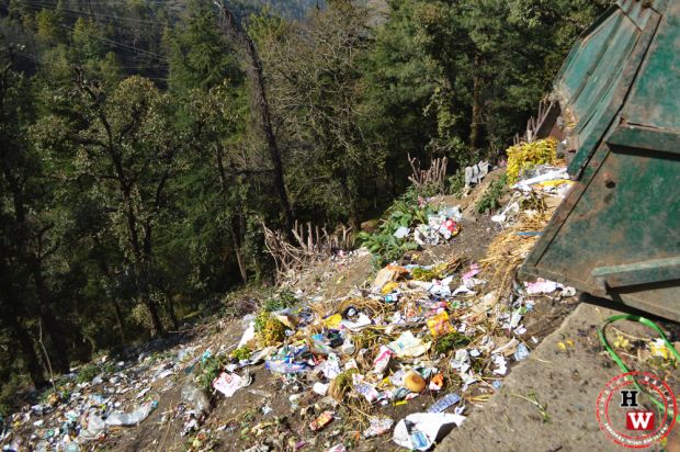 garbage problem in shimla city