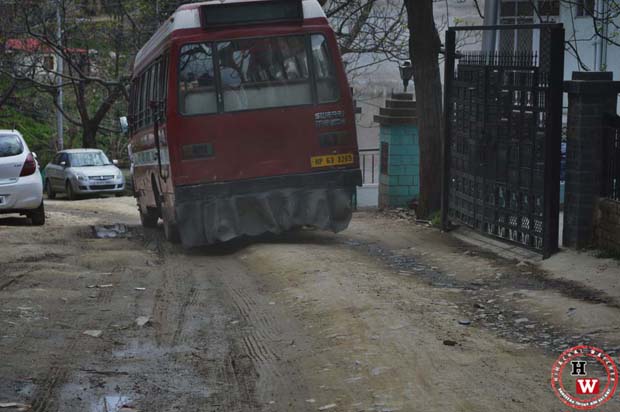 hrtc's mini buses in new shimla route