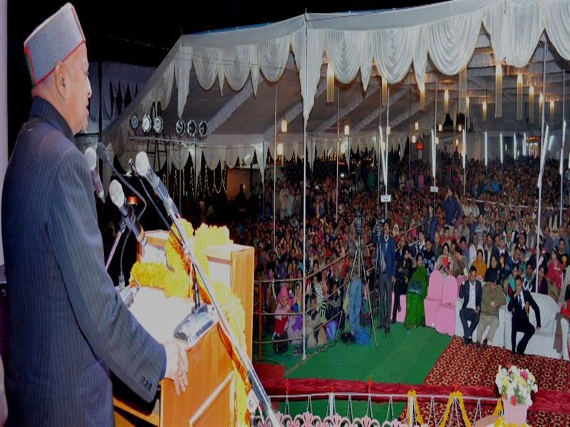 Dr- Parmars contribution for Himachal Unforgettable-CM Inaugurates cultural evening of Renuka fair