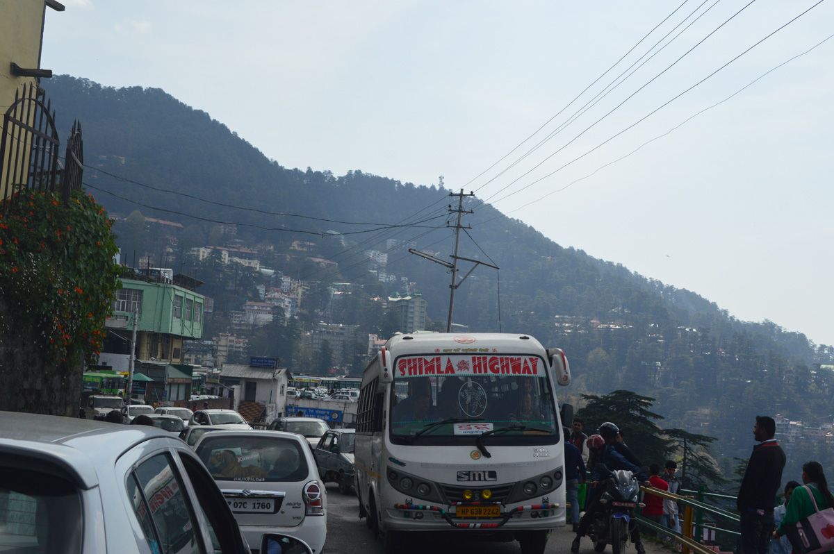 shimla-traffic