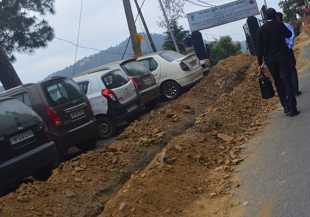 Shimla digging work