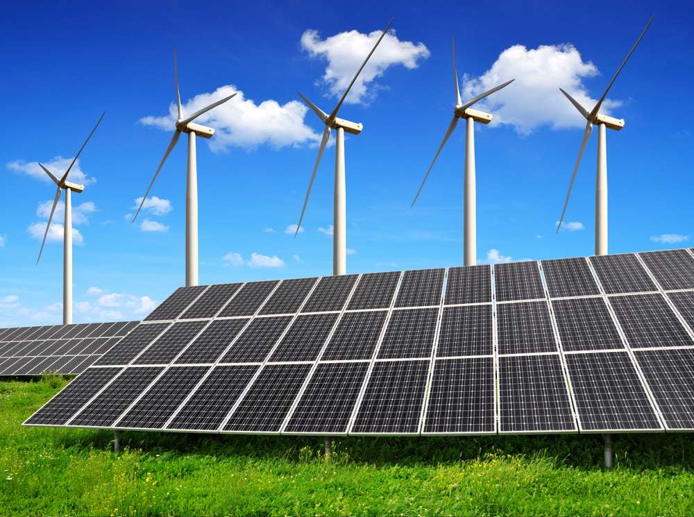 Solar and Wind Hybrid Power Project Kaza