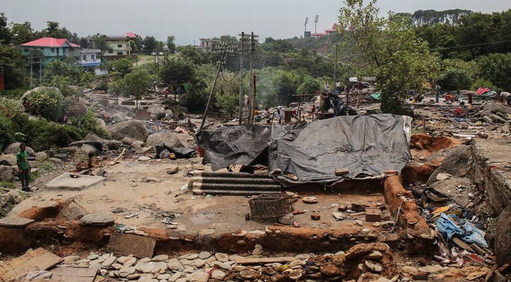 Dharamsala slum demolition 9