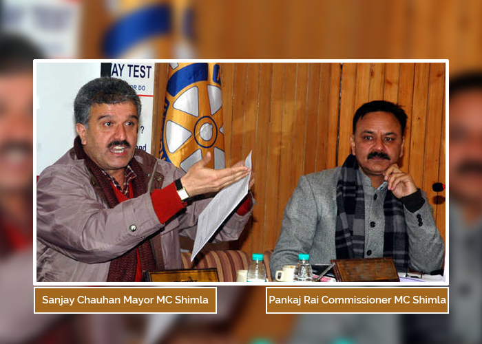 sanjay-chauhan-pankaj-rai-Commissioner-mc-shimla