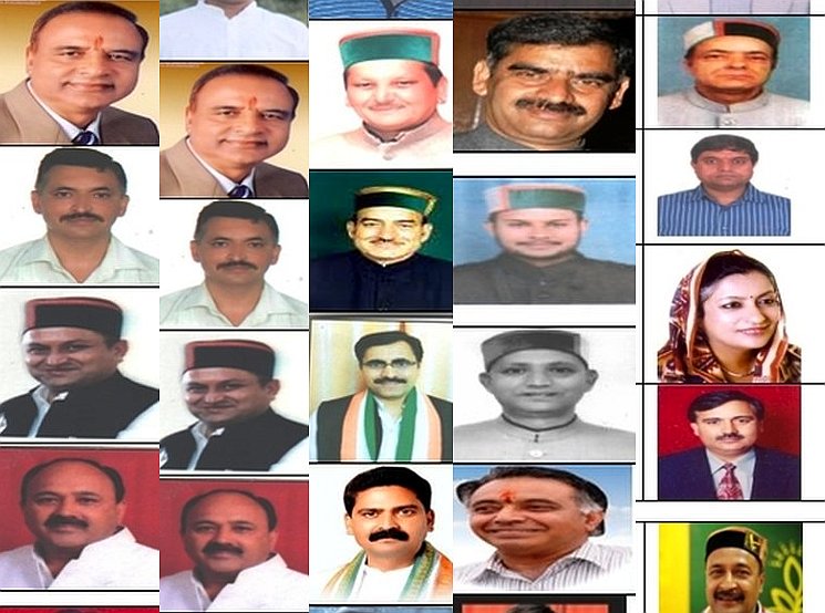 Congress candidates for 68 himachal constituencies