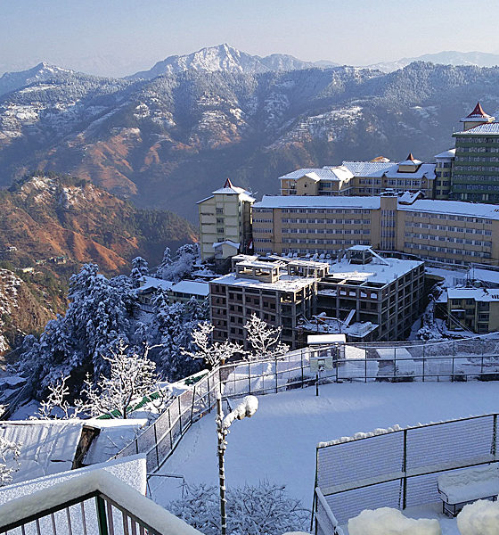 Snowfall in Shimla