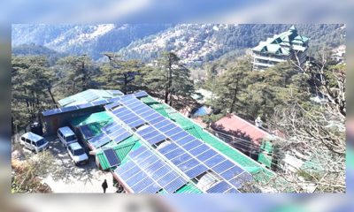 Solar power plants in Shimla city
