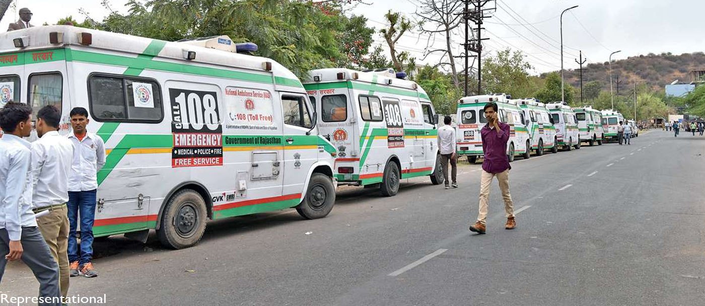 108-ambulance-staff-strike-in-Himachla-Pradesh