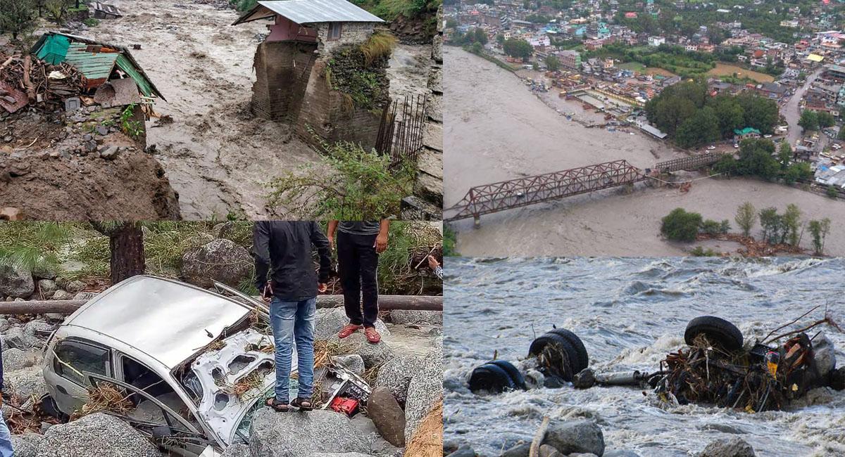 Himachal Rains and Rescue operation in Kullu and Lahaul Spiti