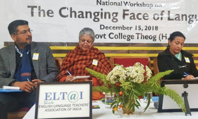 language workshop at theog govt college shimla