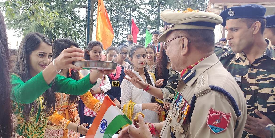 ABVP Celebrates Raksha Bandhan With SSB Shimla 5