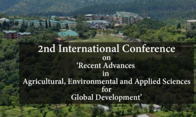 2nd International Conference on Recent Advances in Agricultural, Environmental and Applied Sciences for Global Development