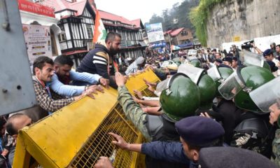 NUSI Shimla Protest