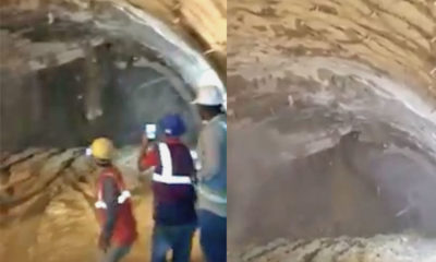 Video of Mandi Tunnel Collapse