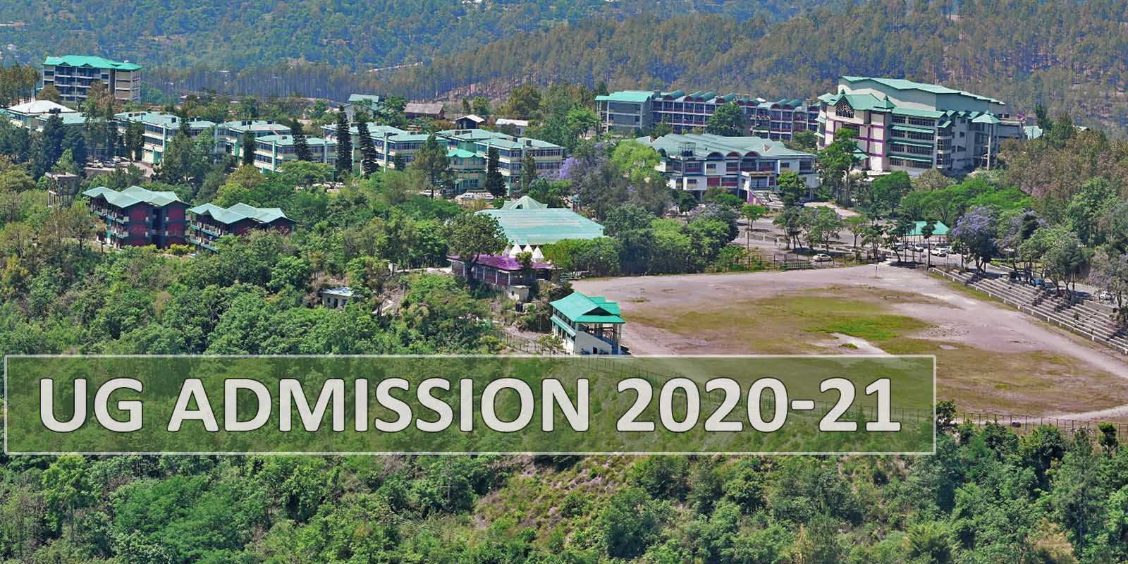 Solan-uhf nauni ug admissions 2020-21 session