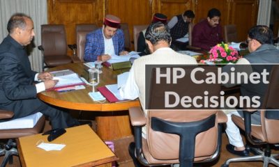 HP Cabinet Decisions september 24, 2021