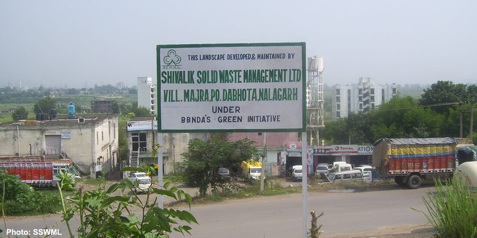 Shivalik Solid waste managemet plant solan