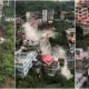 Building Collapse in Shimla Video