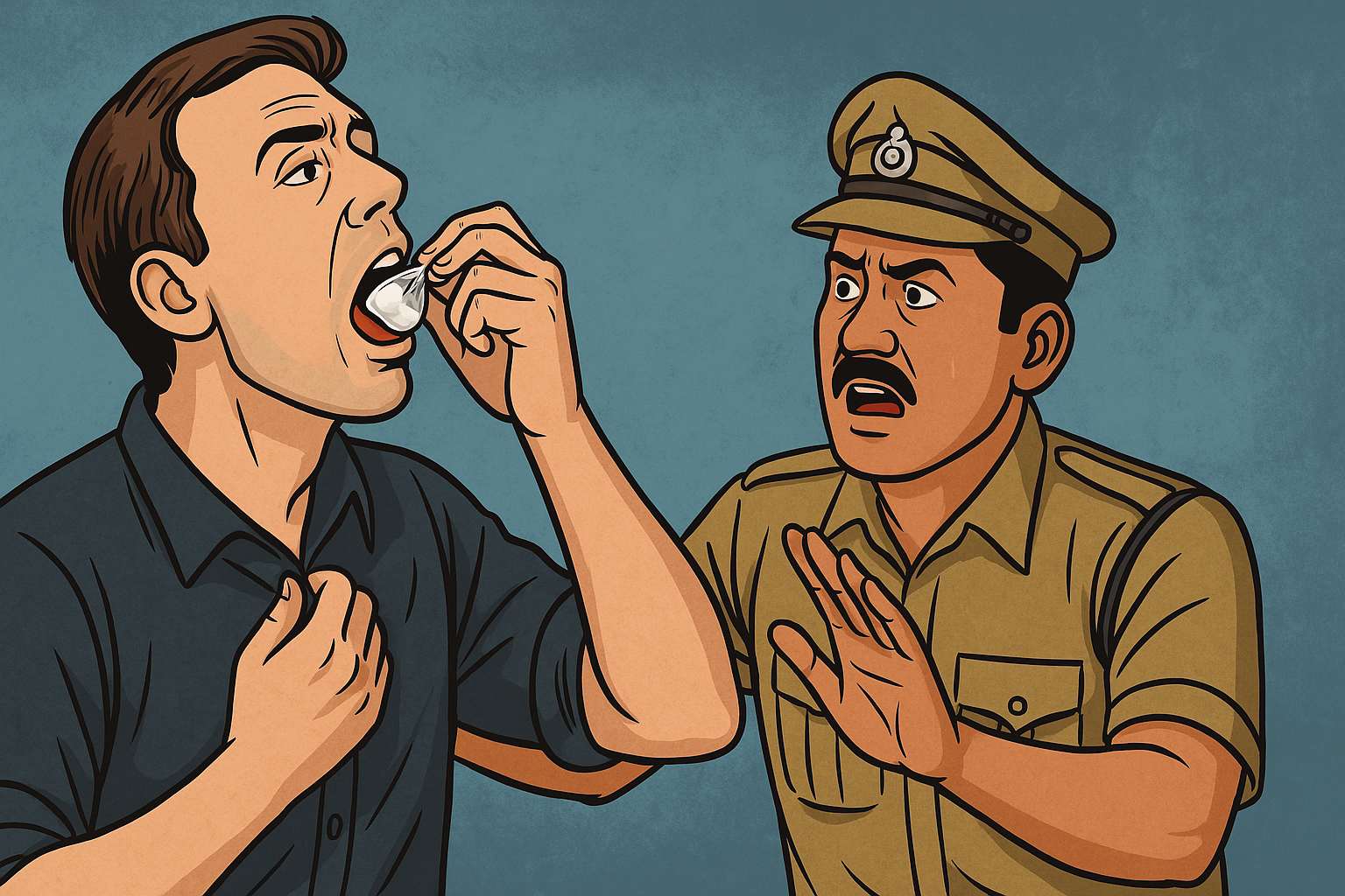 man swallows heroin pouch in himachal, dies of overdose