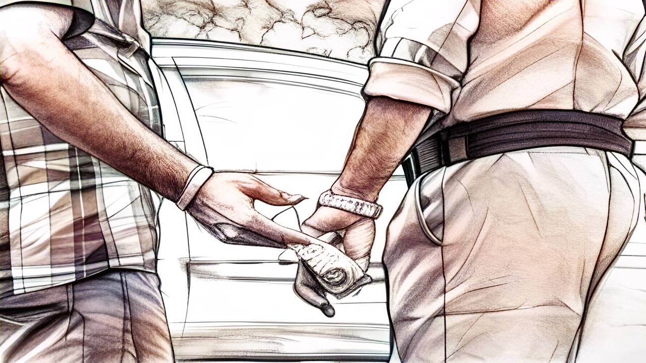 Kangra police bribe