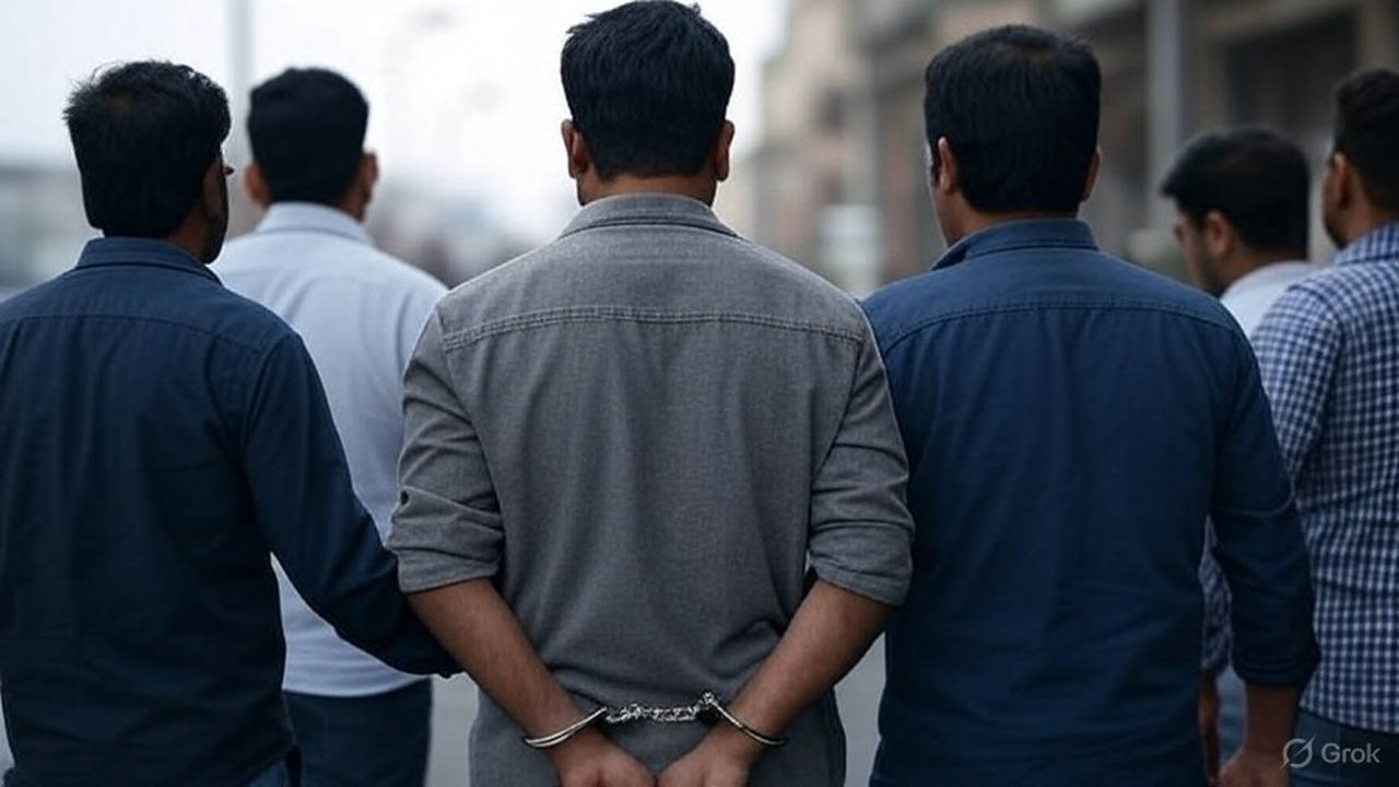 palampur journalist caught red handed