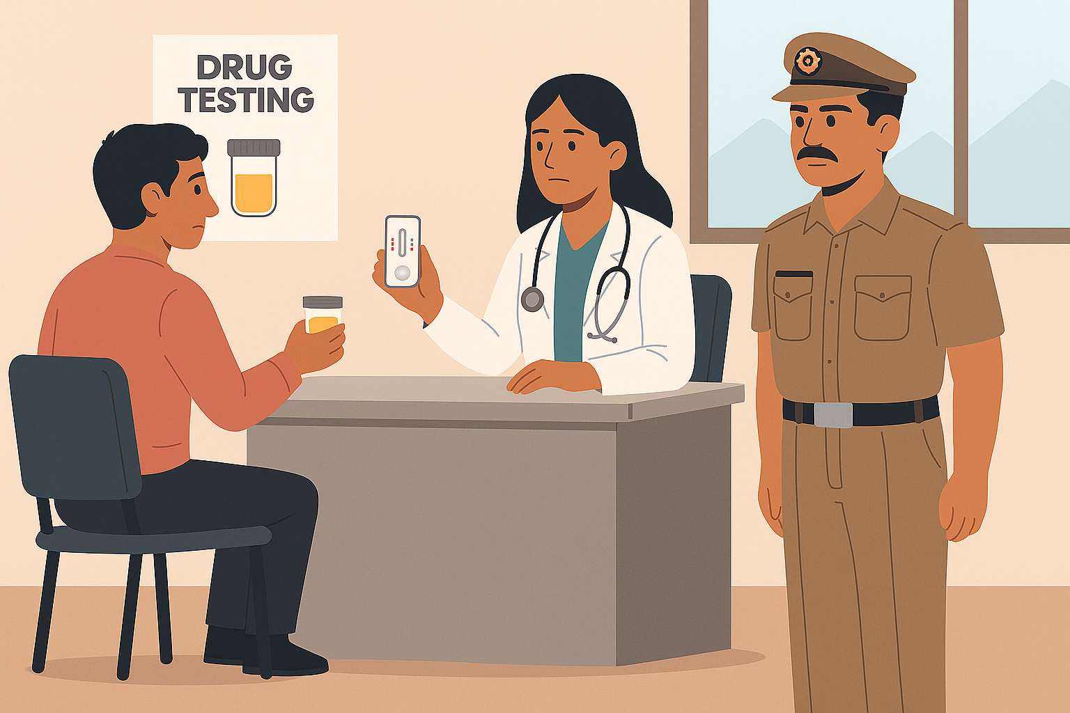 Himachal Makes Dope Test Mandatory in Police Recruitment